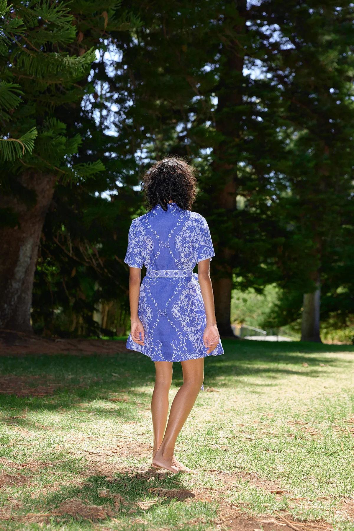 NAMI DRESS ROYAL ANTIQUE - Image 4