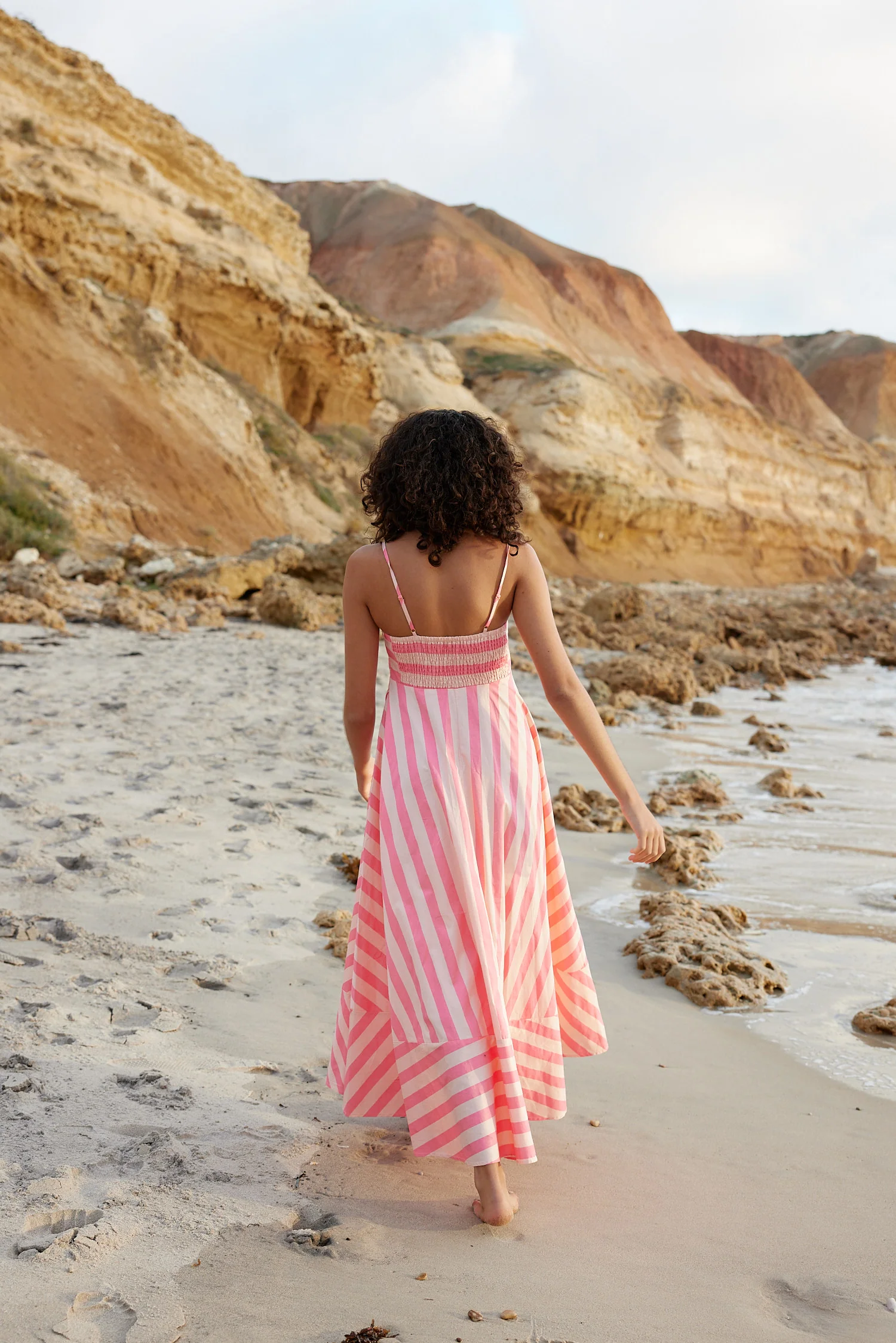 RUE DRESS IN CANDY STRIPE - Image 3